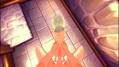 (Kurth) Shërbëtorja Elvish ju ndihmon të lani fytyrën.